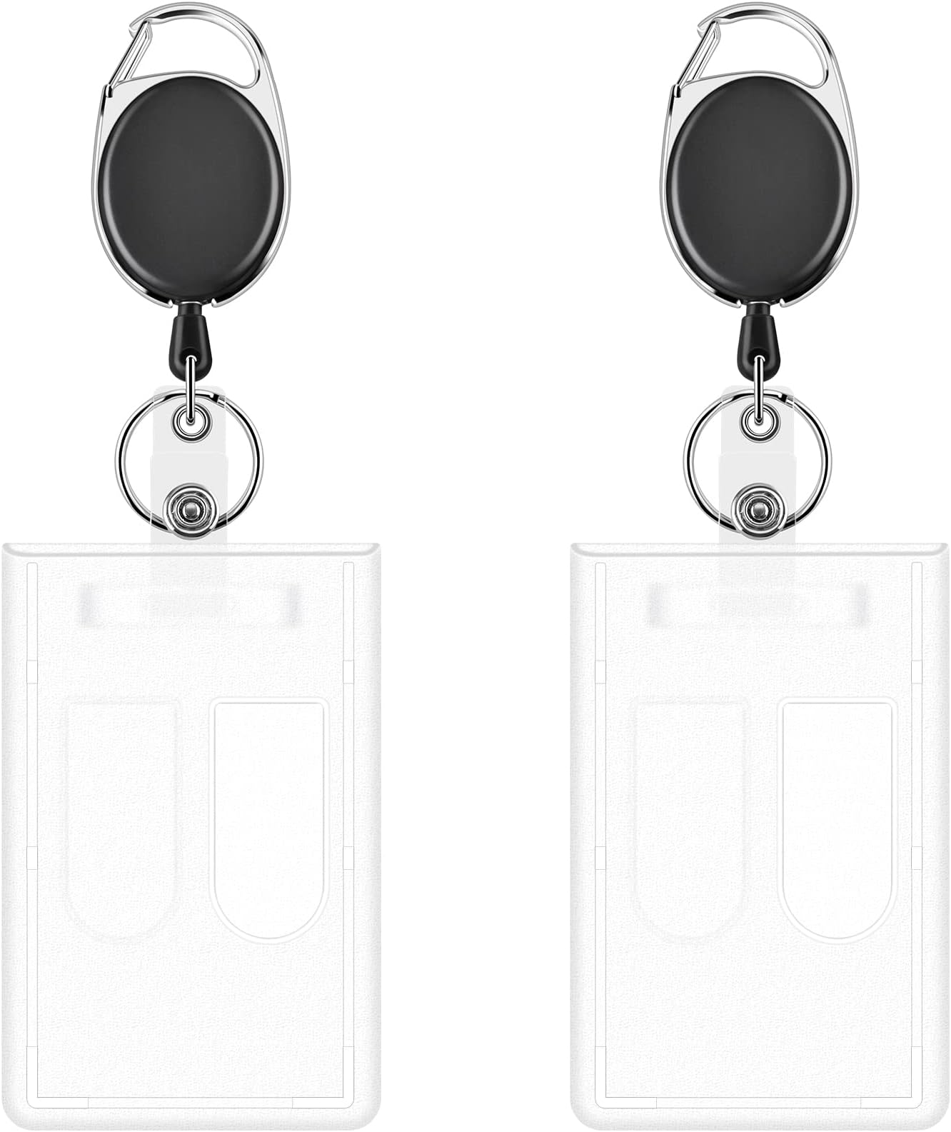 2Pack Matte Badge Holder