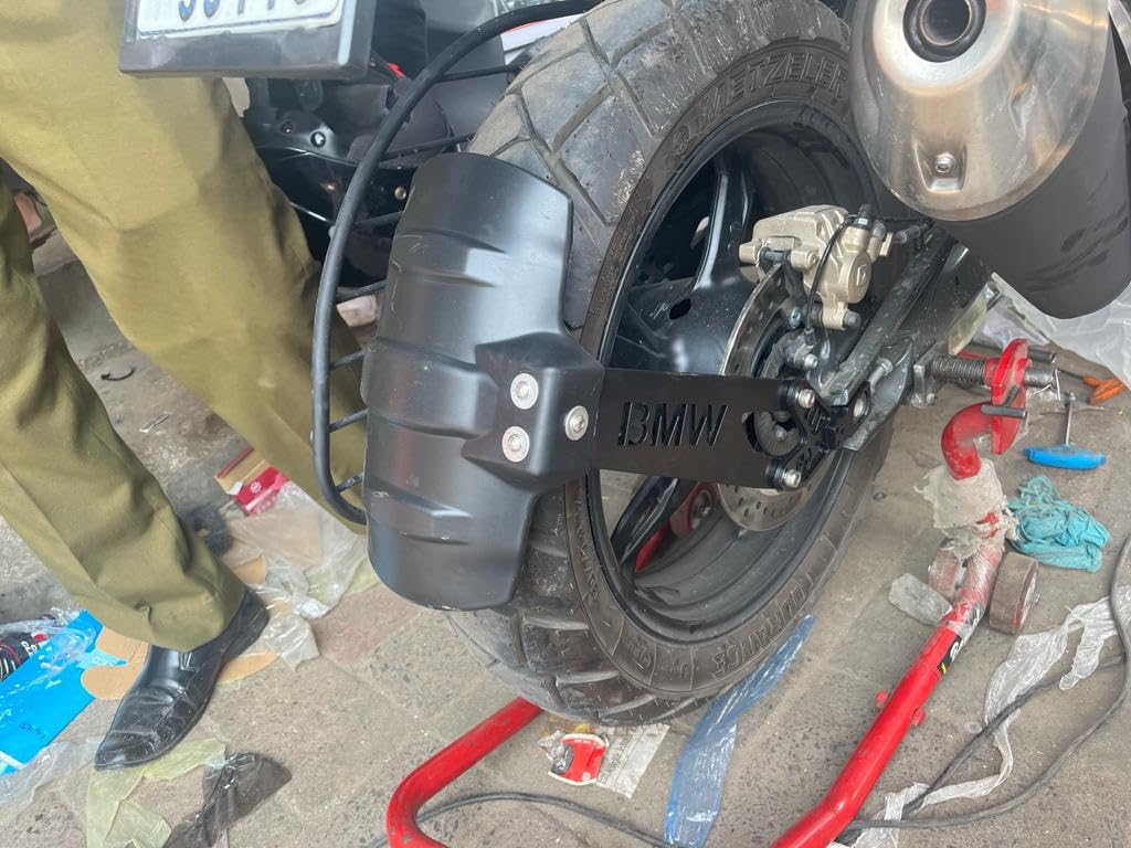 Milachin BMW 310 Tyre Hugger with CNC Premium - Image 4 thumbnail