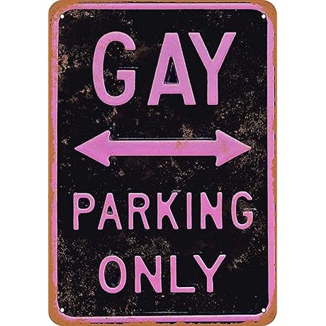 Obonly Metal Signs Vintage Aluminum Decor