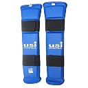 USI Universal Martial Arts Shin Guards/Shin Pad Foam Padded, (Size S, Blue) Adjustable Muay Thai Leg Guards for Kickboxing Training and Sparring, Durable, Professional MMA Equipment gallery image