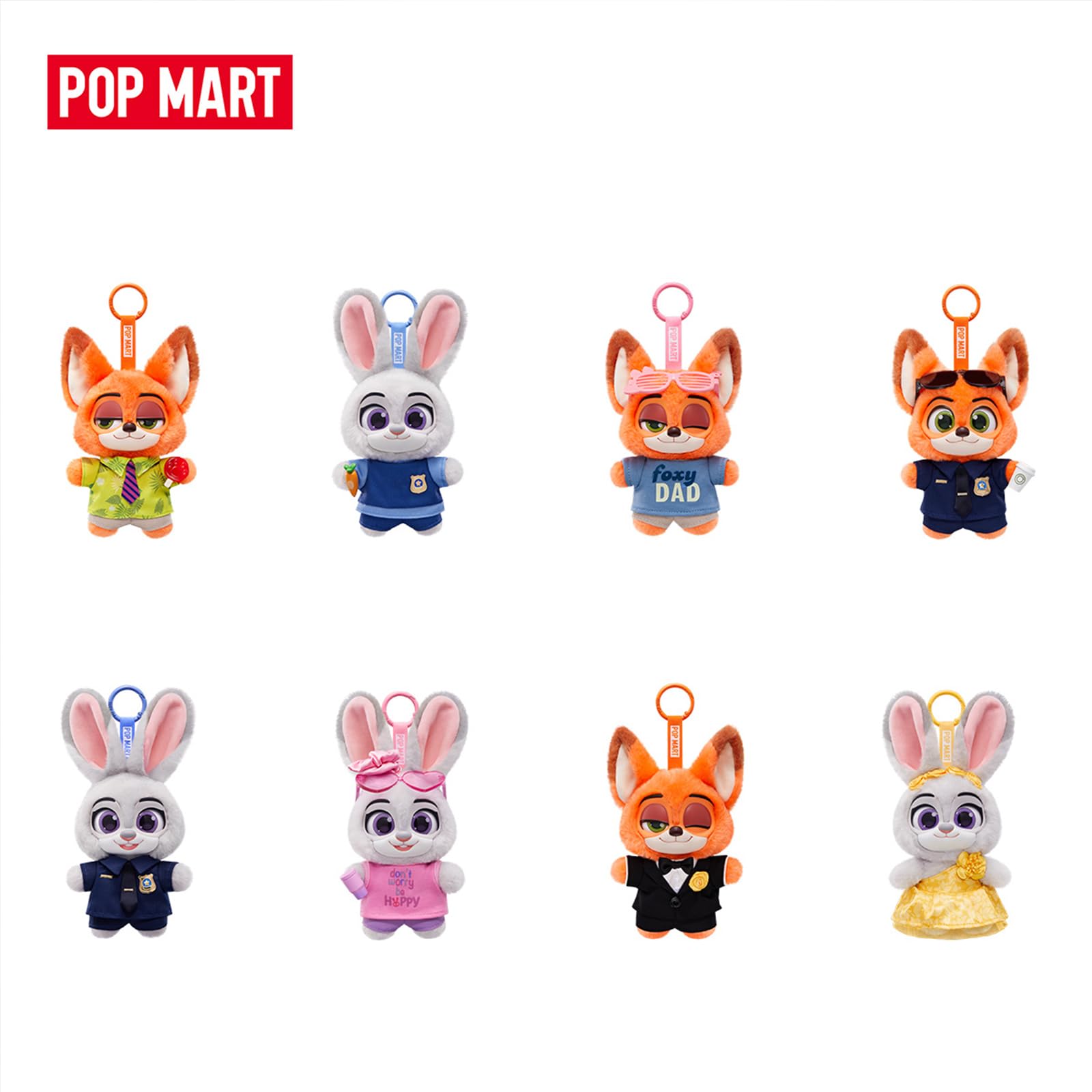 Amazon.co.jp: 【POP MART 公式ストア】Zootopia Ace Duo シリーズ