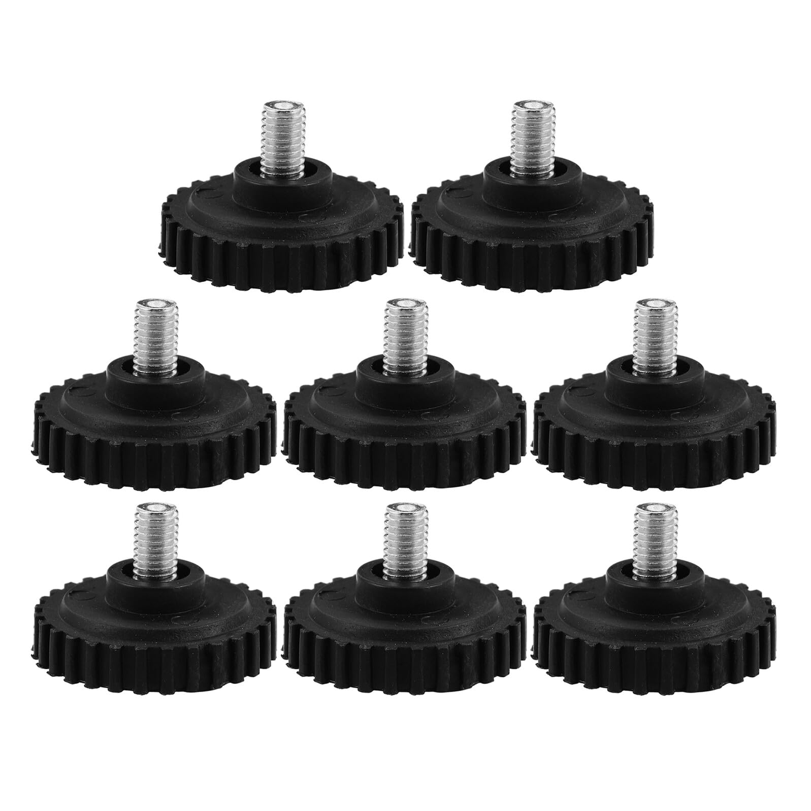 Pieds de Support en Caoutchouc pour Balance 60-200 Kg Lot de 8 Coussinets Réglables Stables pour Balances Commerciales Remplacement des Pieds Cuisine et Bijoutier