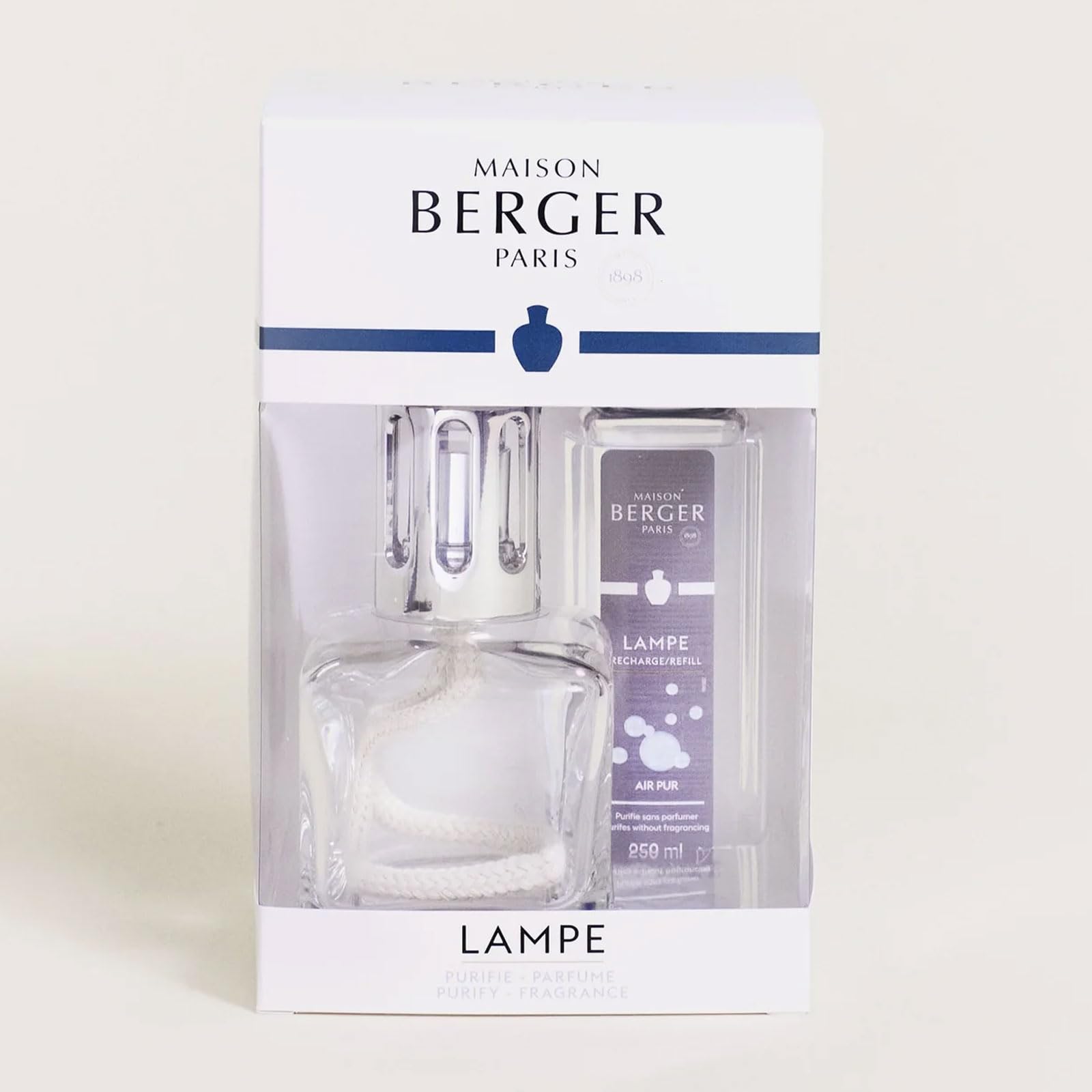 Lampe Berger GLACON Set de Regalo de Cubos de Hielo, Transparente, 250 ml