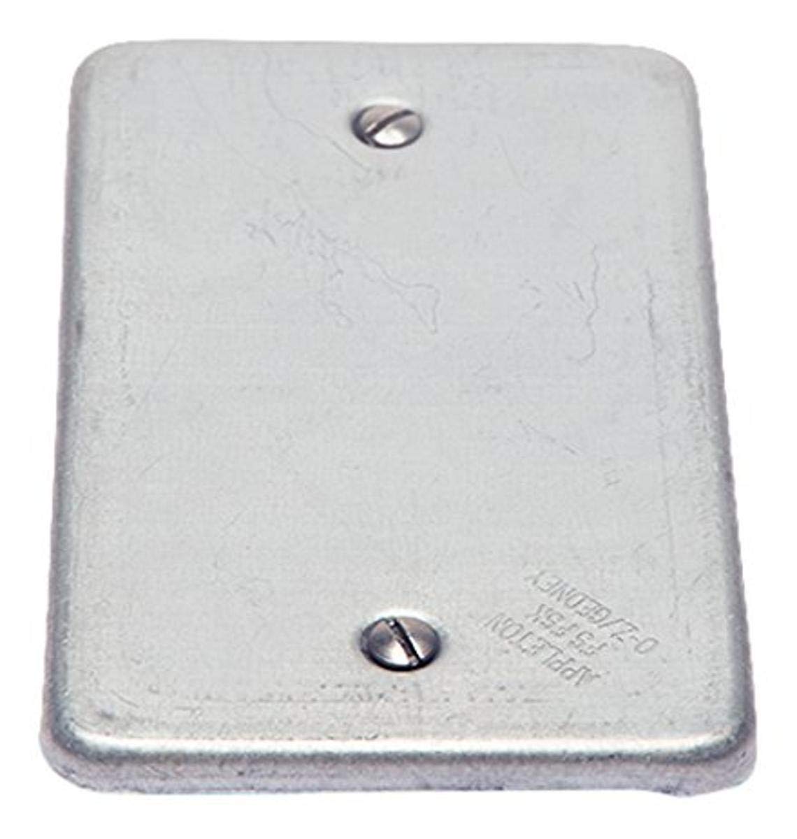 AppletonFS1BCS 1 GANG BLANK STL CVR