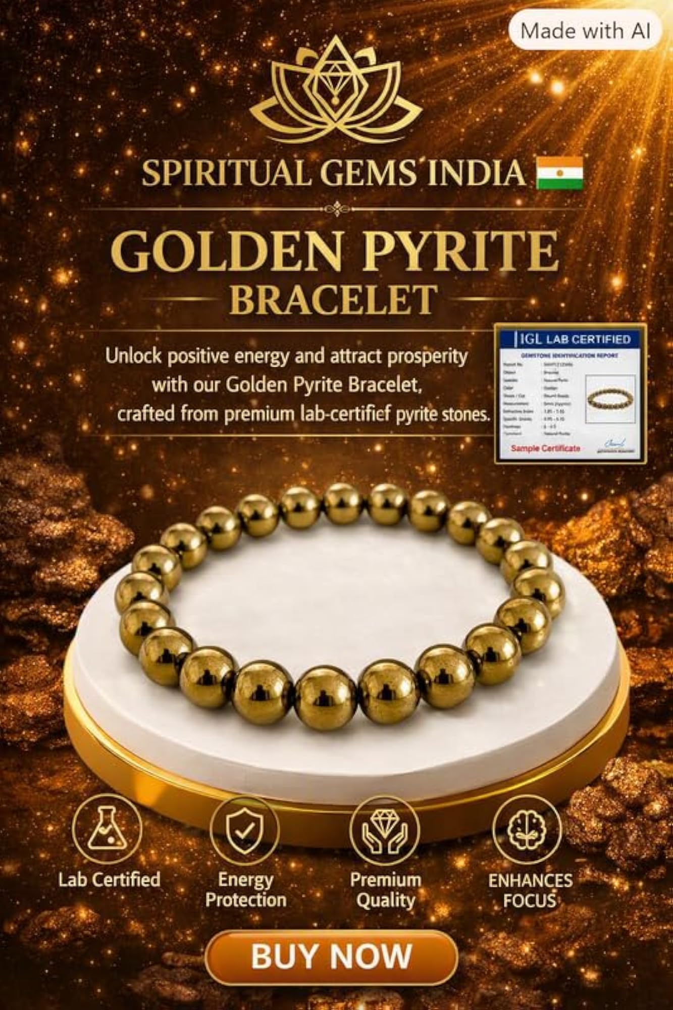 Premium A1++ Grade Quality Bracelet, Original