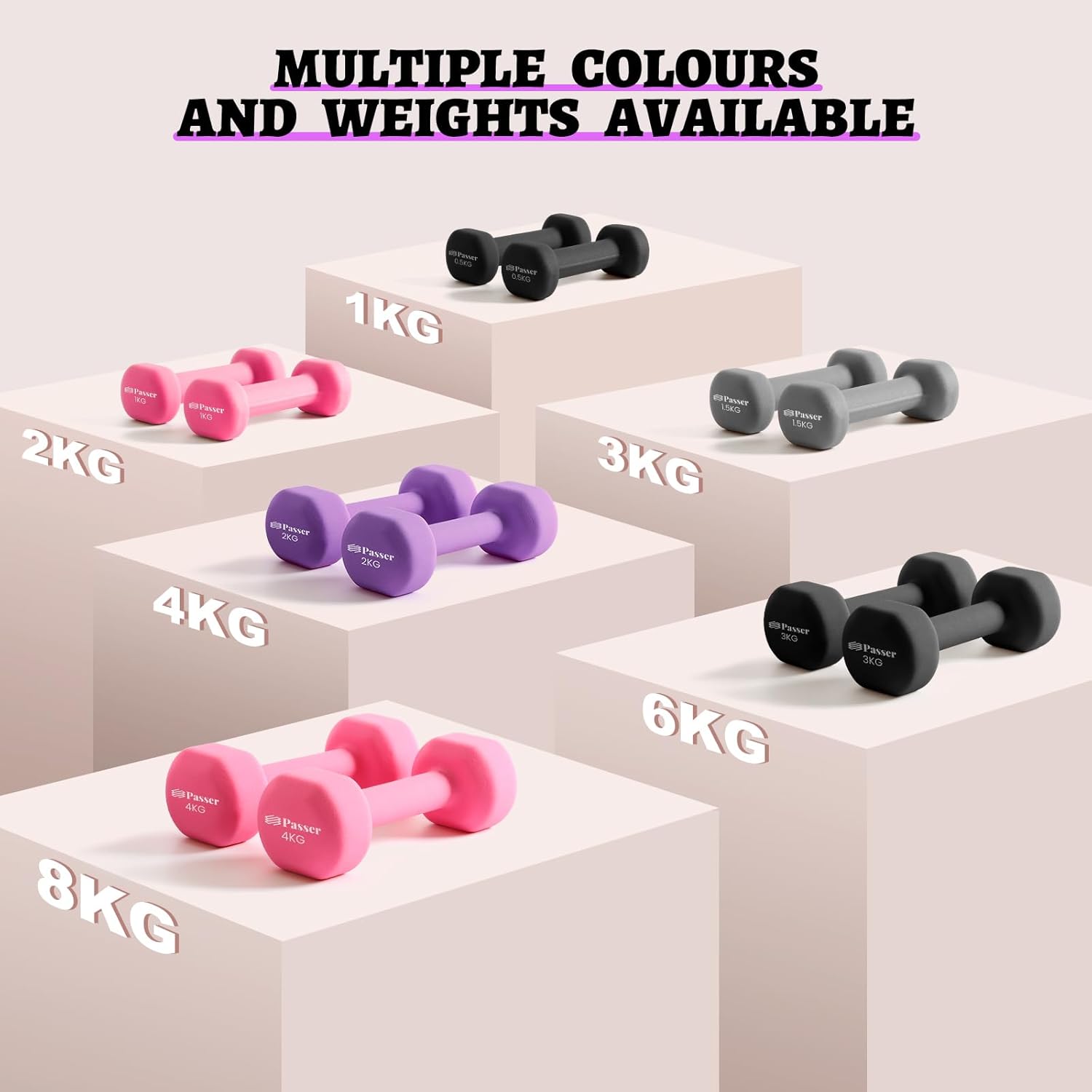 Súlyzók részletes nézet