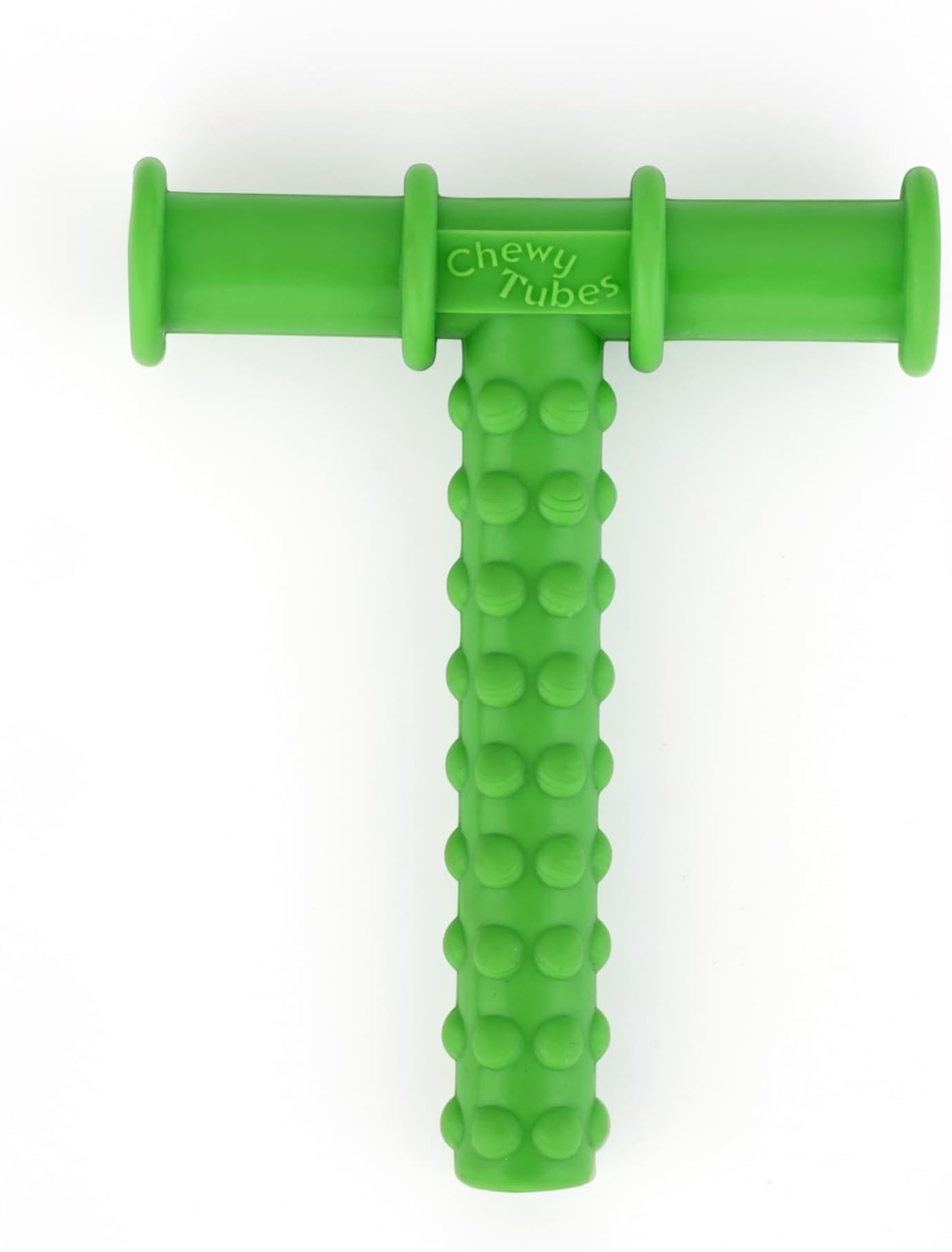 Chewy Tube T-Tube โ Oral Motor, Sensory Chewing Aid for Autism, Speech Delay & Eating Support (Green, 1 Count)