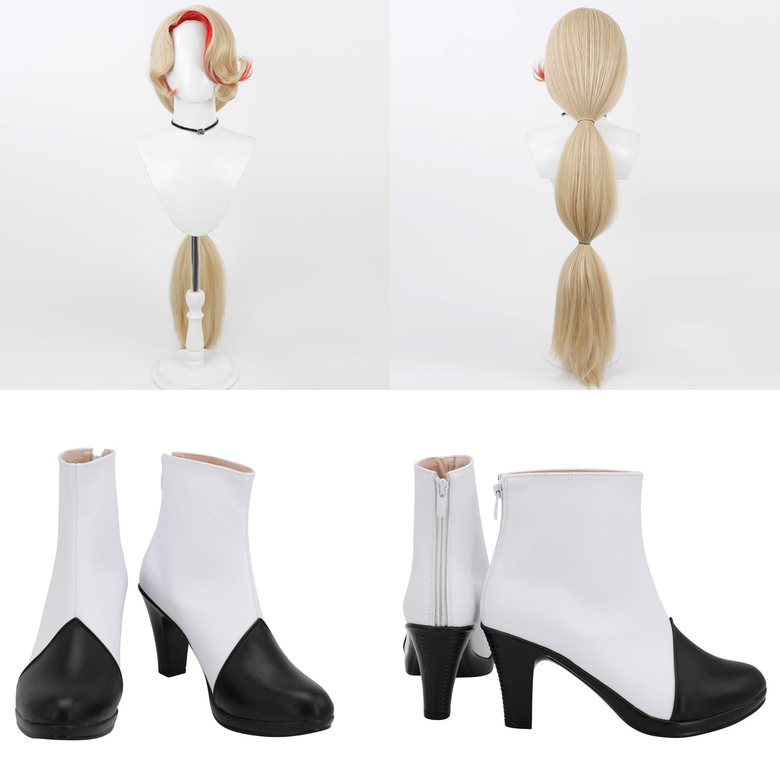 ハズビンホテル チャーリー コスプレ衣装＋ウィッグ Amazon.co.jp: ハズビンホテル チャーリー コスプレ 衣装 + ウィッグ +