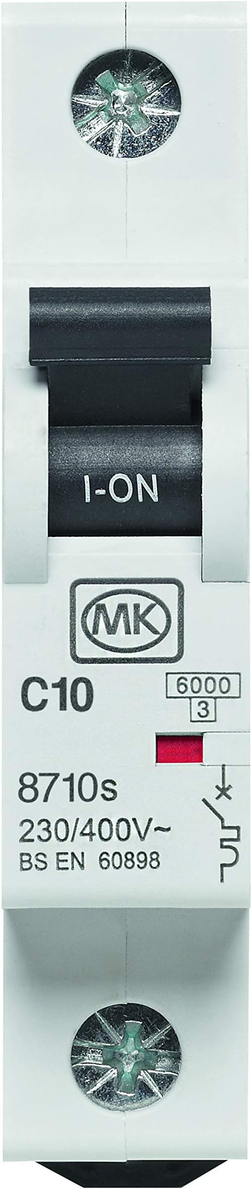 MK ElectricSentry 10A Single Pole Type C MCB