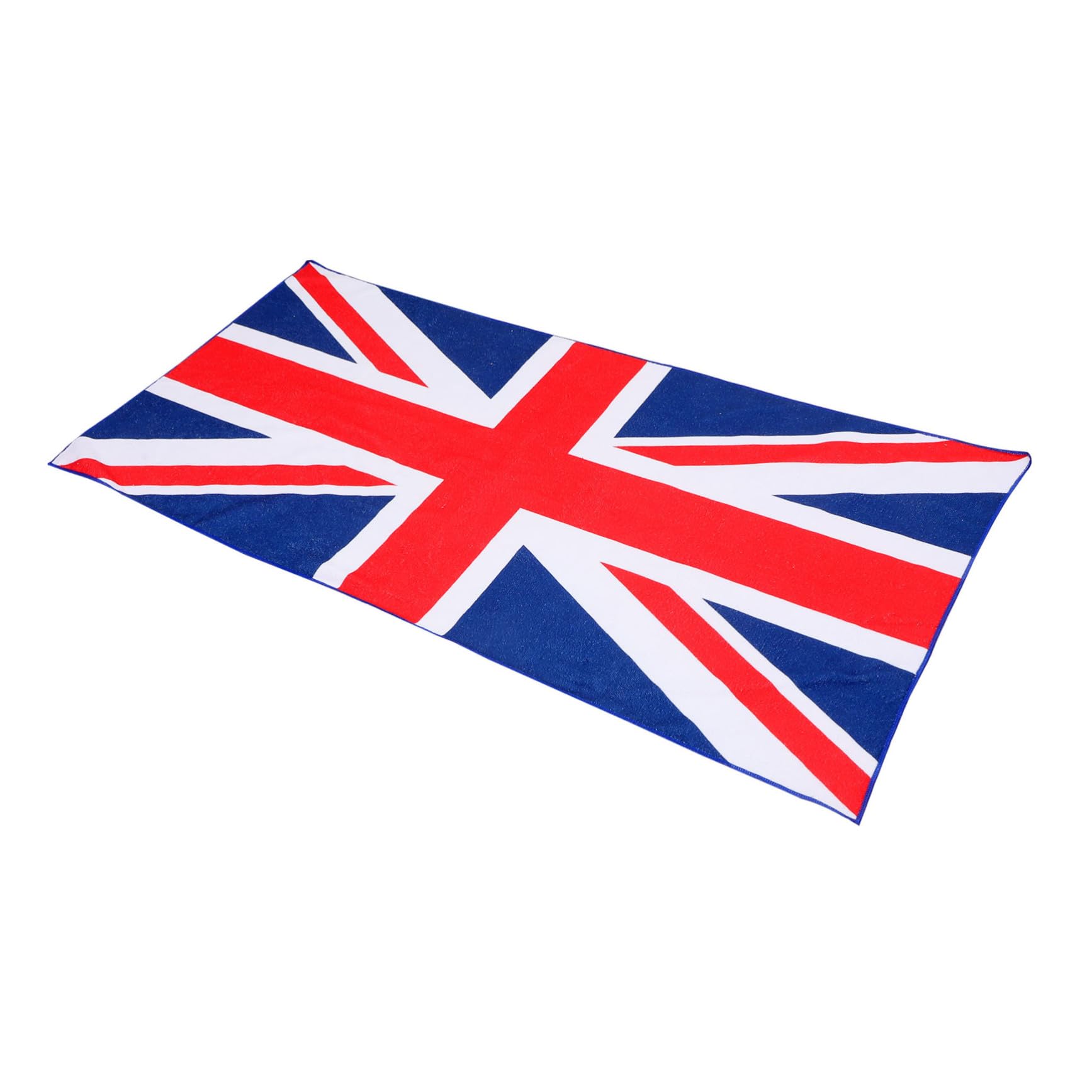 POPETPOP 2 Piezas Toalla de Playa con Bandera Inglesa Multifuncional de Microfibra Superfina Secado Rápido Ligera y Absorbente para Playa Piscina Camping y Yoga