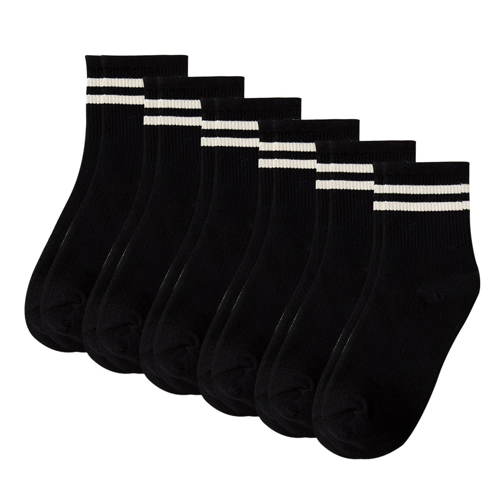 6 Paar Damen Socken Baumwolle - Bequeme Sportsocken Für Jeden Tag