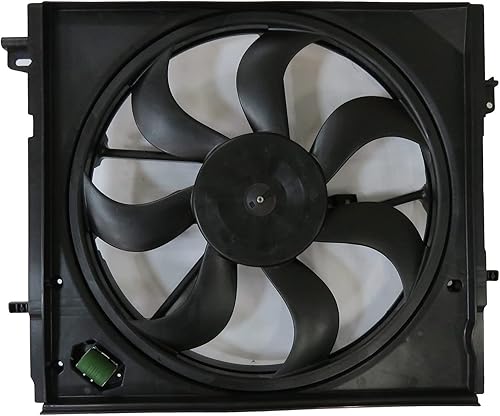 TYC 624660 Conjunto de ventilador de refrigeración de repuesto para Nissan Rogue Sport