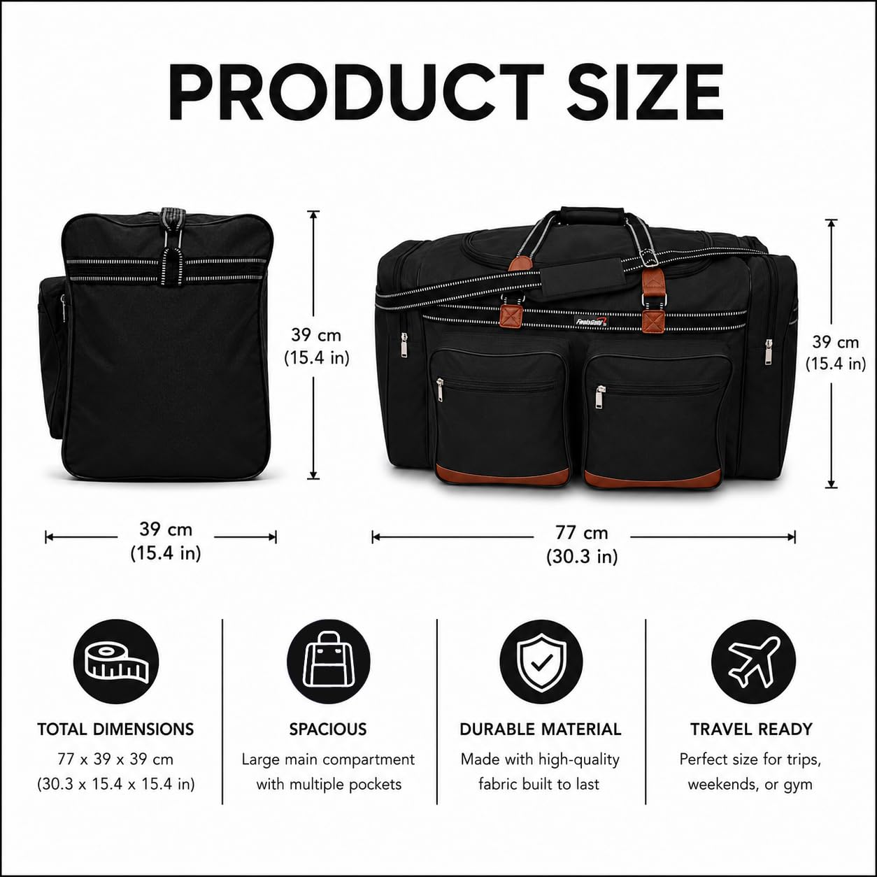 foolsGold Extra Grandi 120L Borsoni Borsa Multiuso Borsa da viaggio