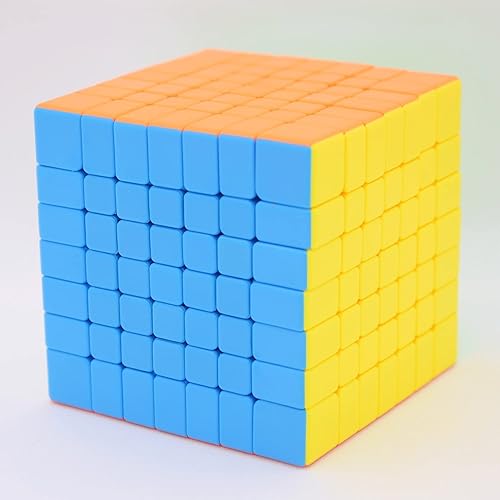 Vista 27 de Bukefuno MoYu Meilong - Cubo de rompecabezas de velocidad 8x8 MFJS 8x8 cubos mágicos Moyu Cube sin calcomanías Meilong 8x8x8 Cubing Classroom MF8