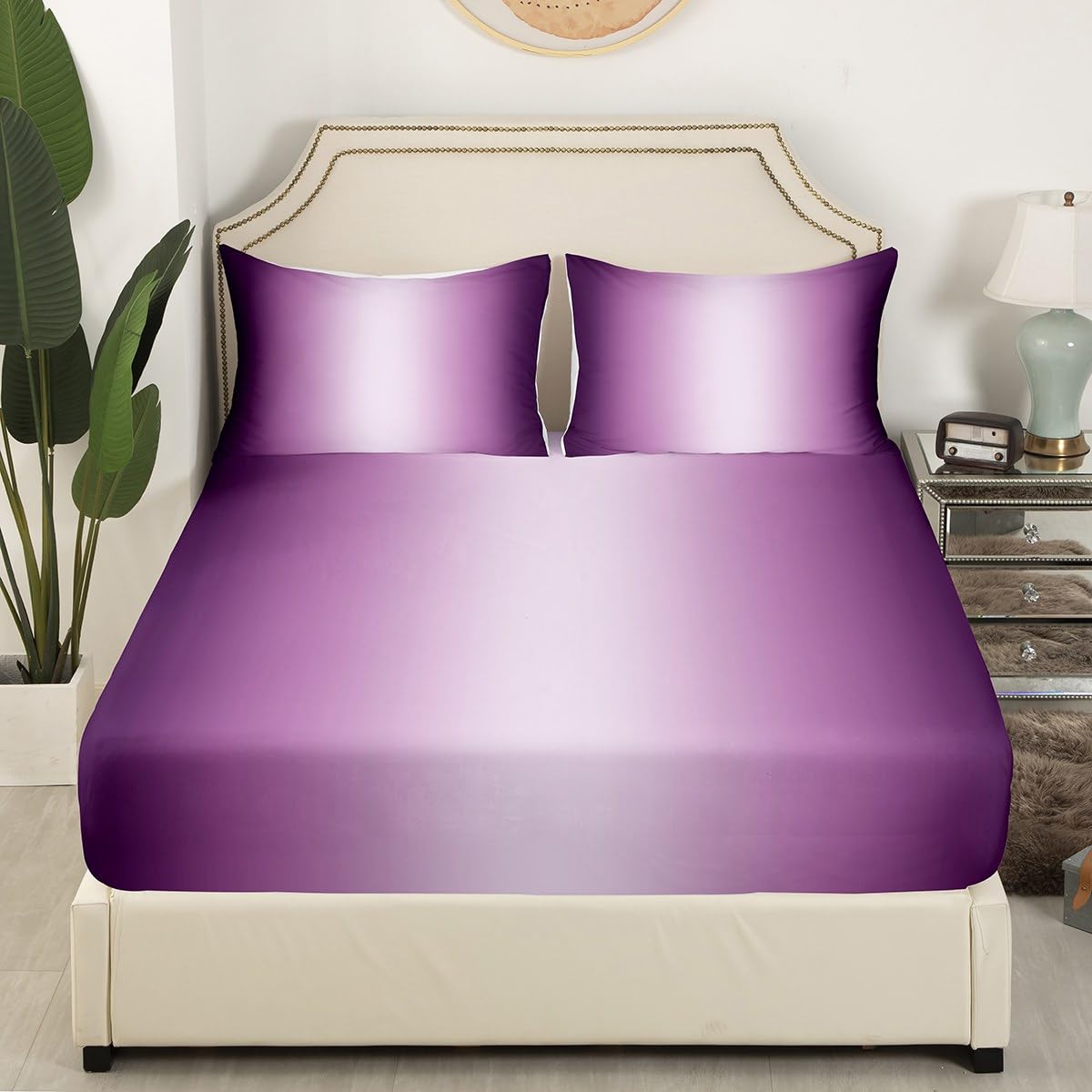 Set di biancheria da letto super morbido, in microfibra lavata