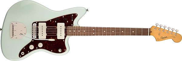 Squier Classic Vibe 60s Jazzmaster Electric Guitar, with 2-Year Warranty, Sonic Blue, Laurel Fingerboard
