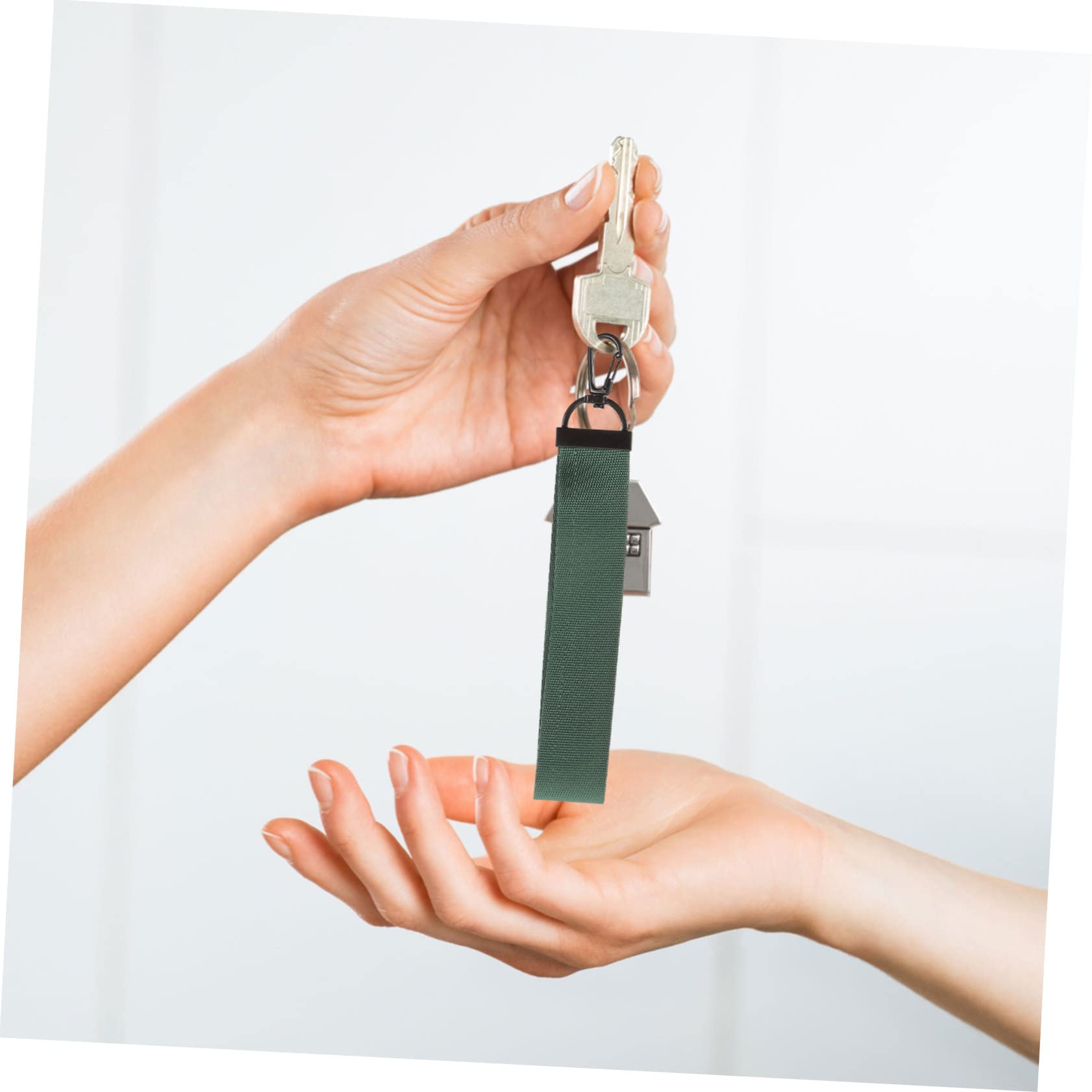 BESPORTBLE Gioielli Portachiavi Mano Keychain Chiave Ciondoli Per Borsetta Ciondolo Per Borse Charms Di Zaino Ciondolo Per Borsa Keechchains for Pendente Portachiavi Nylon