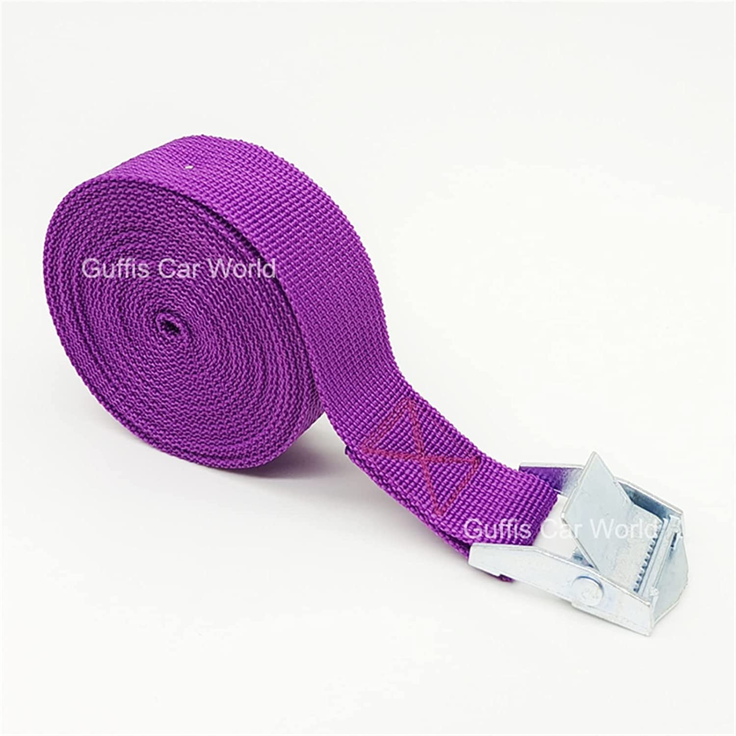 Cinghie di ancoraggio, Cinghie di ancoraggio, Cinghie di ancoraggio Cinghie di ancoraggio con fibbia da 2 metri Cinghie di carico for auto Moto Bici con fibbia in metallo Corda di traino Cintura a cri