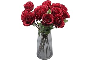 Hananona Silk Red Roses: Lifelike Blooms for Any Occasion