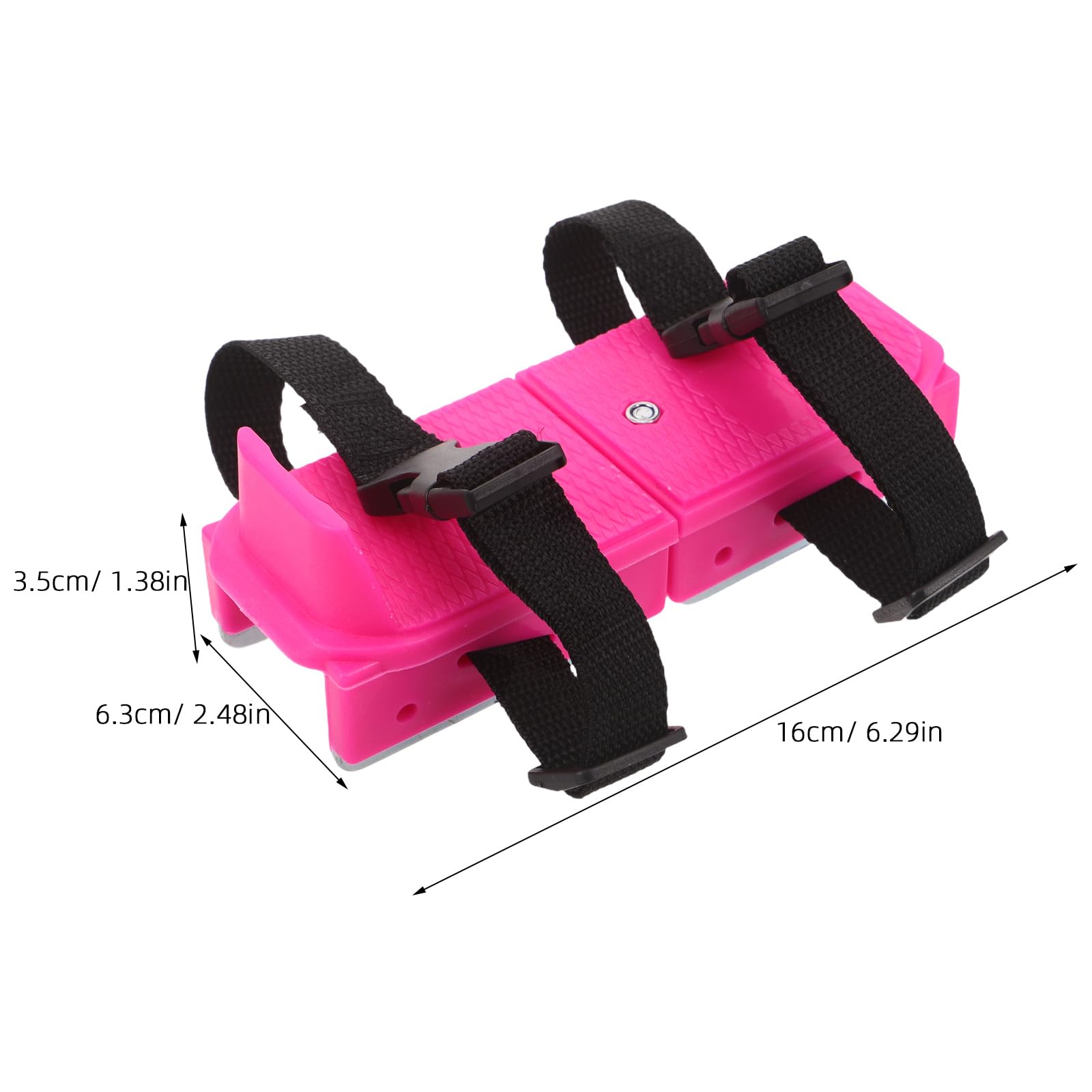 Alasum Mini Pattini da Sci Regolabili per Suola Antiscivolo e Imbottitura Protettiva Scarpe Invernali Multisuperficie per Principianti e Sport sulla Neve
