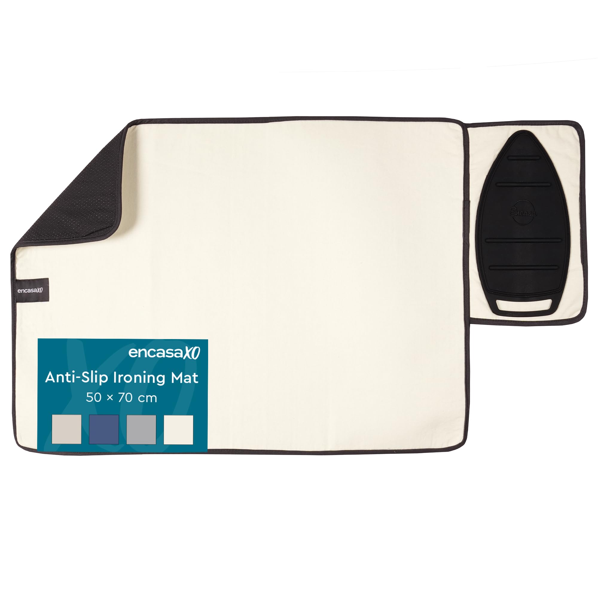 Encasa XO Ironing Mat for Table Top, Anti-Slip, Heat Resistant, Small