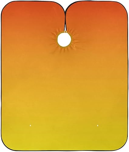 Gradient Purple Hair Salon Gown Makeup Cape, Barbershop Cape