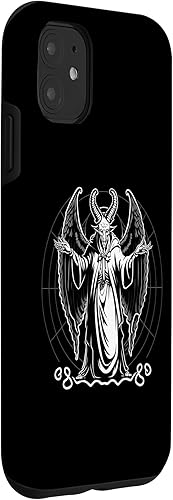 Miniatura 3 de iPhone 11 Satanic Baphomet - Funda de diablo oculto