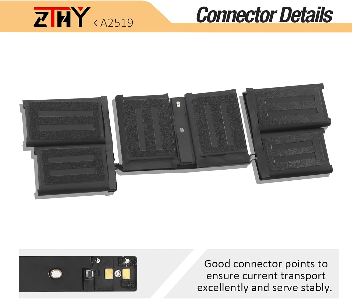 ZTHY A2442 A2519 Laptop Battery Replacement for MacBook Pro 14-inch A2442 (Late 2021) EMC 3650 MKGP3LL/A MKGQ3LL/A MKGR3LL/A MKGT3LL/A Series 11.47V 69.6Wh