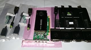 PNY NVidia Quadro K1200 (Low Profile) PCIE 2.0 x 16 DP Graphics Cards VCQK1200DP-PB