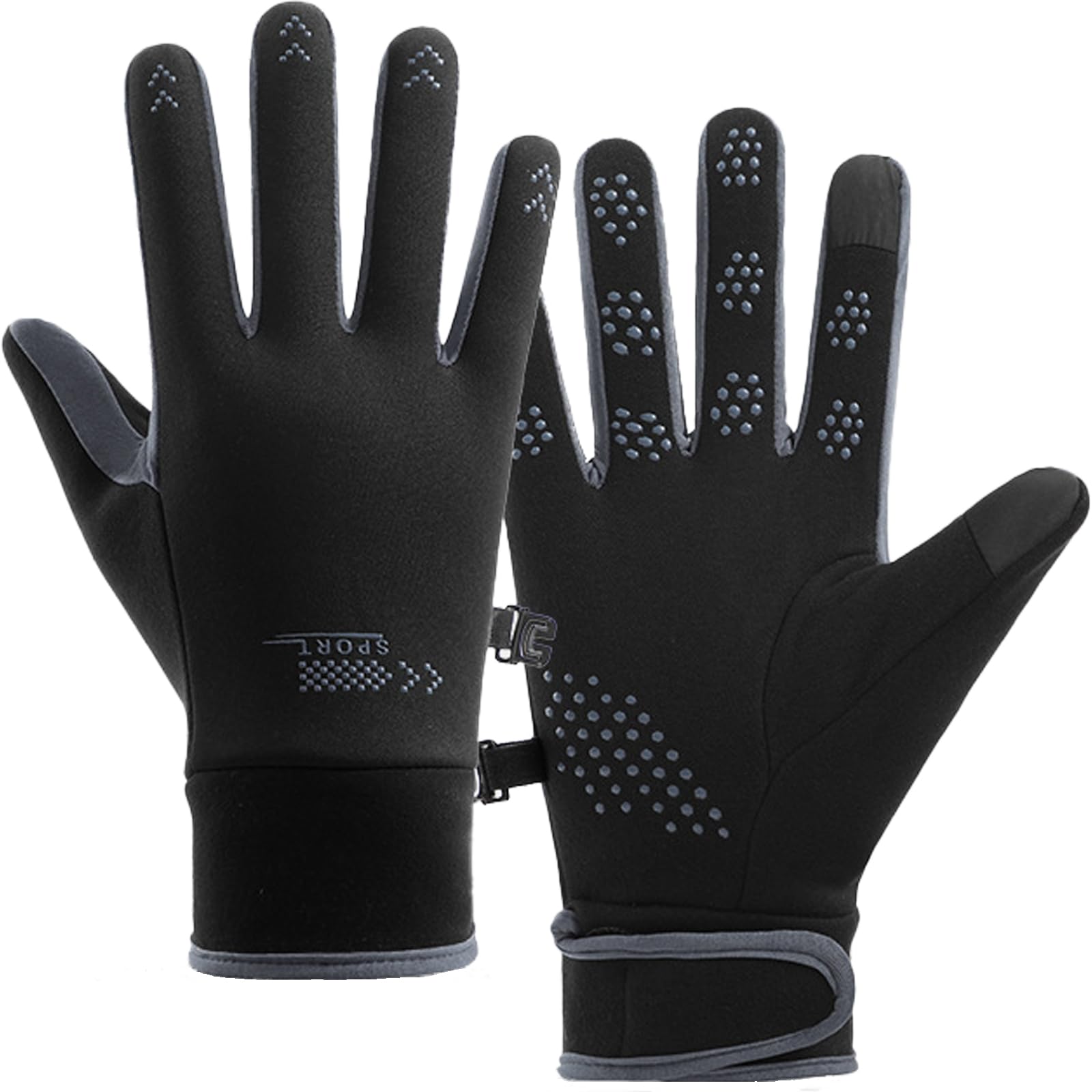Gants Chauffants USB Homme Femme - Écran Tactile, Imperméables, Pour Ski, Vélo, Randonnée Hiver