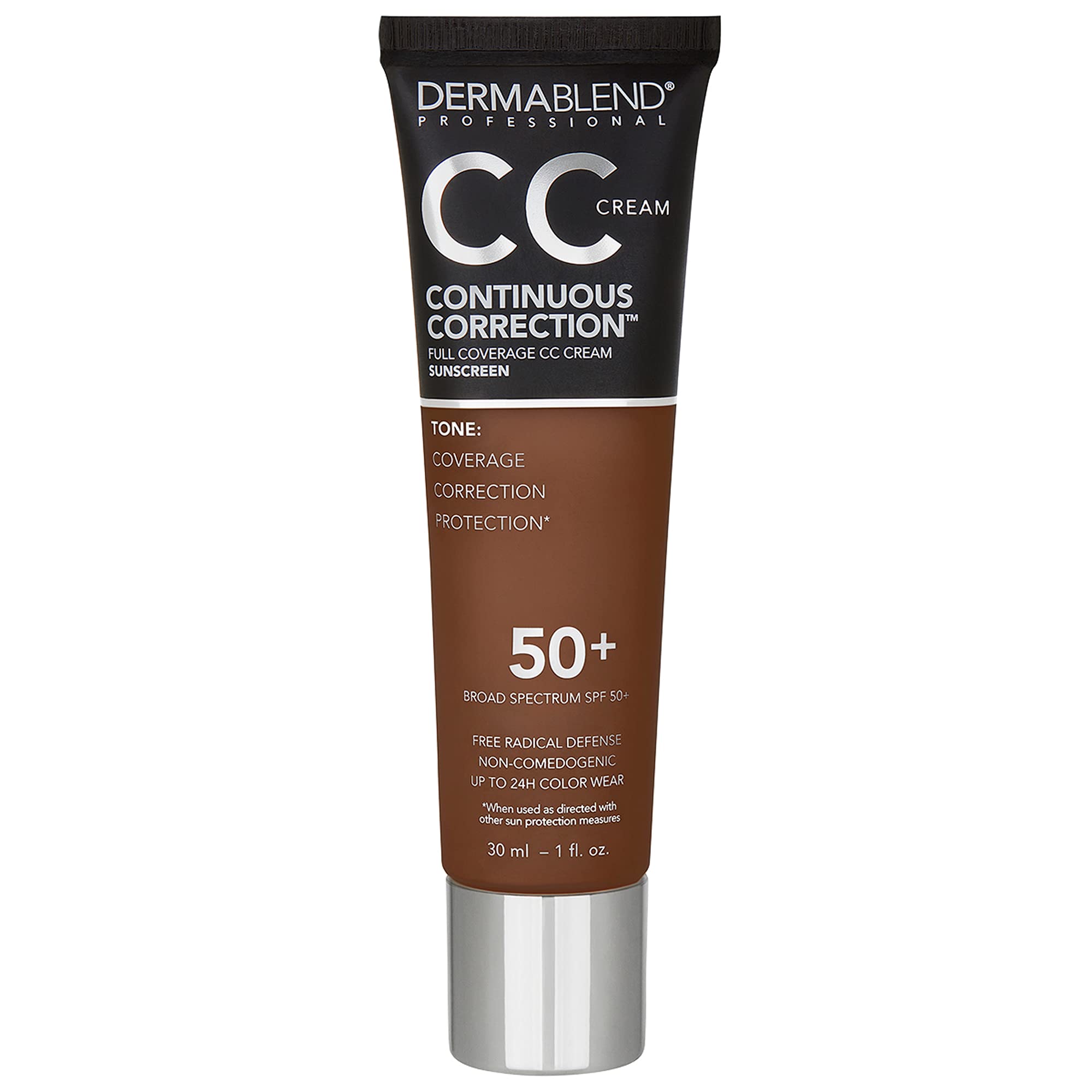DERMABLENDContinuous Correction CC Cream SPF 50, 90N Deep