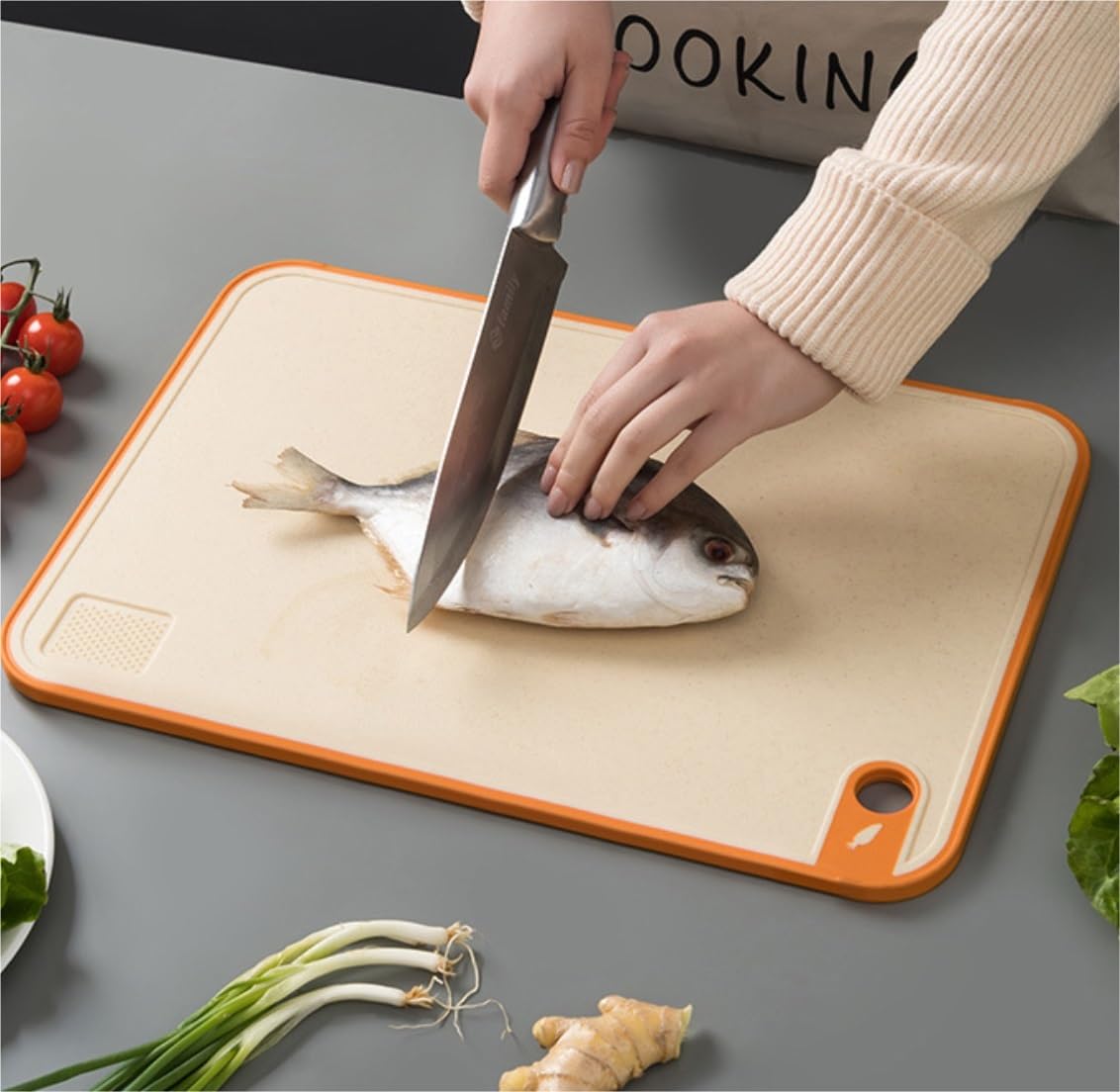 Schneidbrett Schneidebrett Schneidebrett, Individueller Hackblock, Personalisiertes Geschenk Für Einweihungsparty, Jahrestag, Geburtstag Frühstücksbrett Schneidebretter(26 * 38cm)