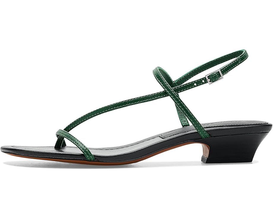 Madewell The Maycie Asymmetric T-Strap Sandal - Left View