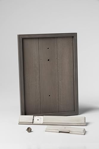 Miniatura 3 de Unity Cross® Lavado gris acabado a mano para tu pared; Unity Candle Unity Sand Alternativa elegante