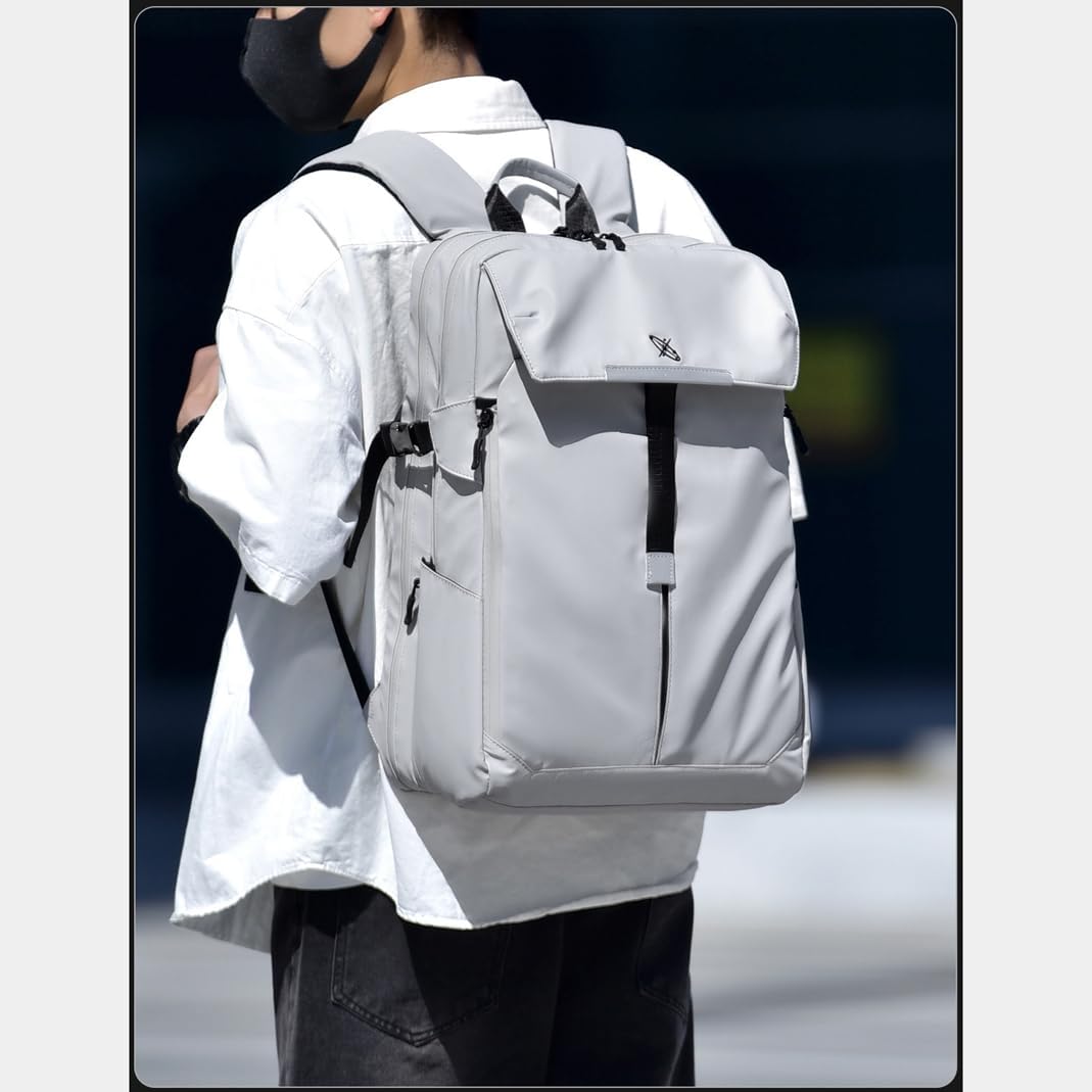 ビジネスバッグ ビジネスリュック 新生活【国内メーカー】Excitech 防水 止水ファスナー 撥水加工 リュック 38L 大容量 2way マチ拡張 17インチ  PC 通勤 通学 バックパック 出張 旅行 メンズ ギフト プレゼント - 【いいねONLINE】- プレゼント＆ギフトのギフトモール [チエチム] リュック メンズ 大容量 バックパック リュックサック おしゃれ 17.3インチPC 対応 耐衝撃 通勤通学 出張 旅