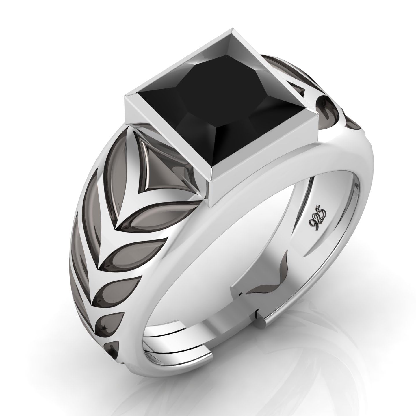 See full amazon price history chart for Vitra jewellery Nuri Ring, Pure Silver 925 Ring Setted With Natural Black Onyx Gemstone, Inspired By Dragons For Mens - Size 10 Vitra jewellery Nuri Ring, Pure Silver 925 Ring Setted With Natural Black Onyx Gemstone, Inspired By Dragons For Mens - Size 10 (B0BR5B949N) Amazon Price History, Amazon Price Tracker