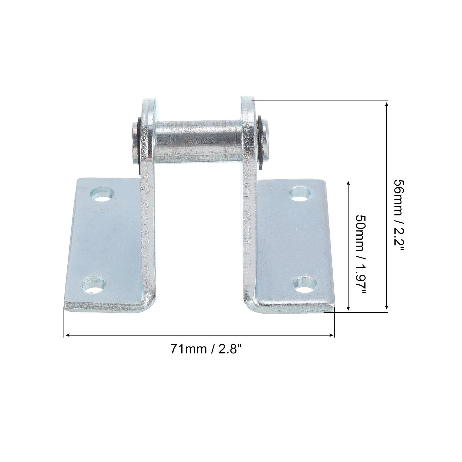 PATIKIL Zylinder Verbindung Stabschienen Montage Klammer 3 Pack MAL Pneumatische Teile Zylinder Einbau Stand für 40mm Zylinder Durchm.