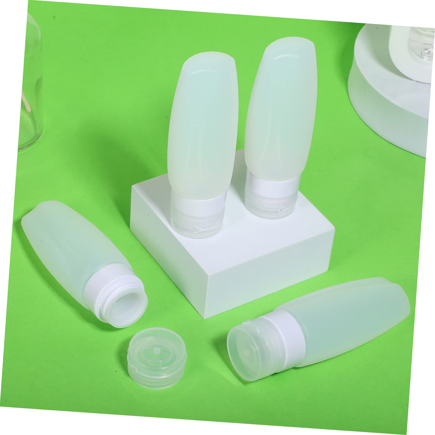 Baluue 12pezzi Bottiglie Ricaricabili Contenitori Squeeze Impermeabili Per Shampoo e Cosmetici Per e