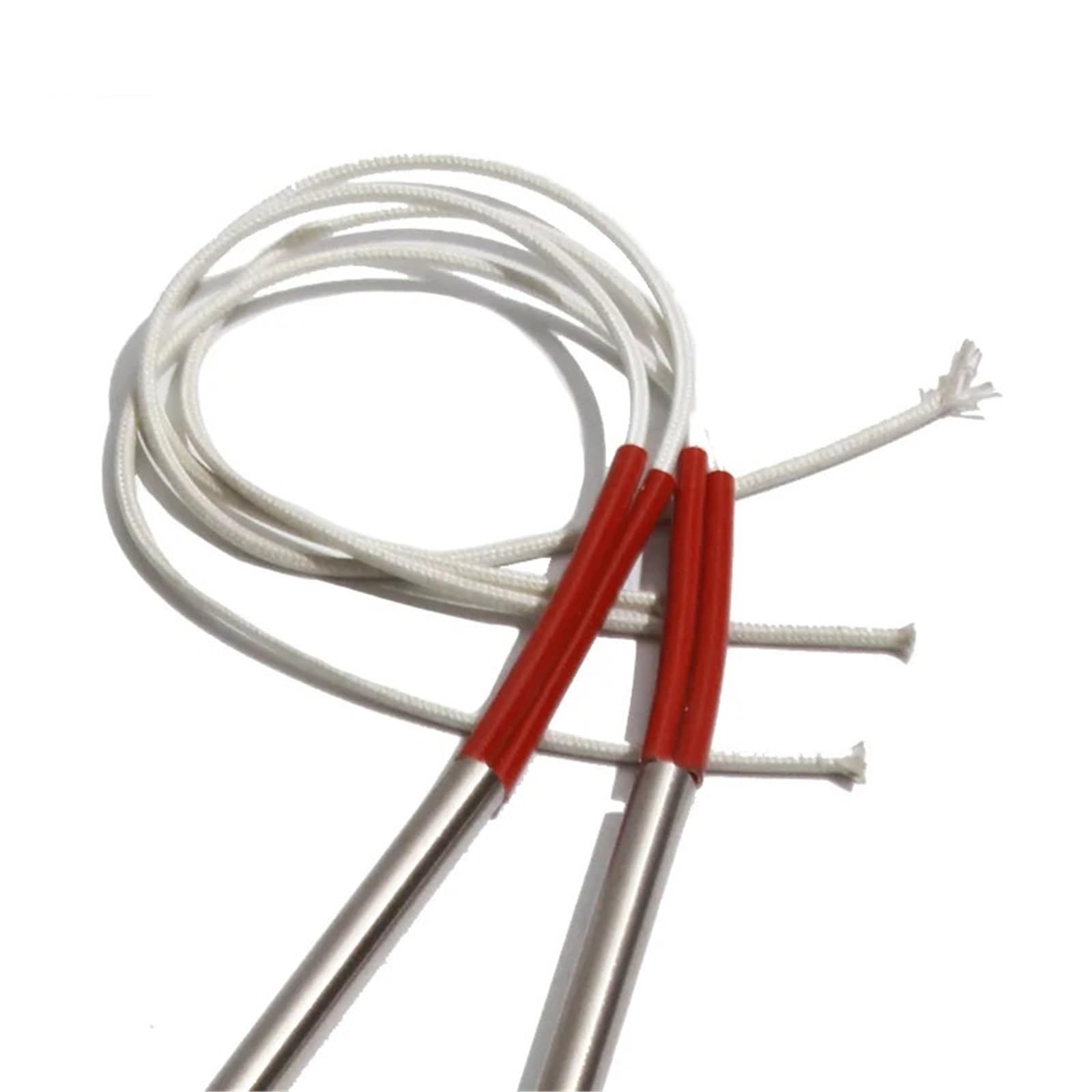 110V 220V 380V 8MM Edelstahl-Heizpatrone 300W-340W Heizelementstab 120/125/128/130/135MM 5St(380V,320W 8x128mm)