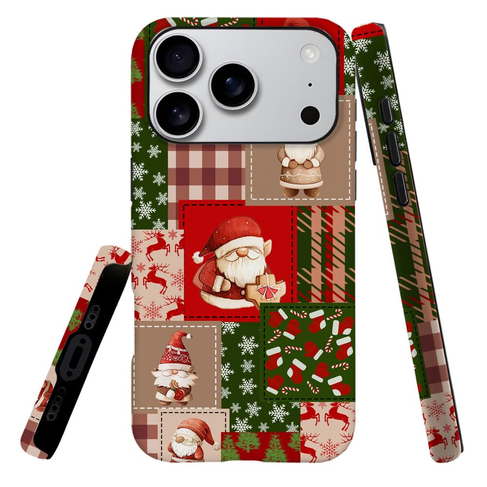 Coque compatible avec L16QX Pro rigide hybride rouge de Noël - 8