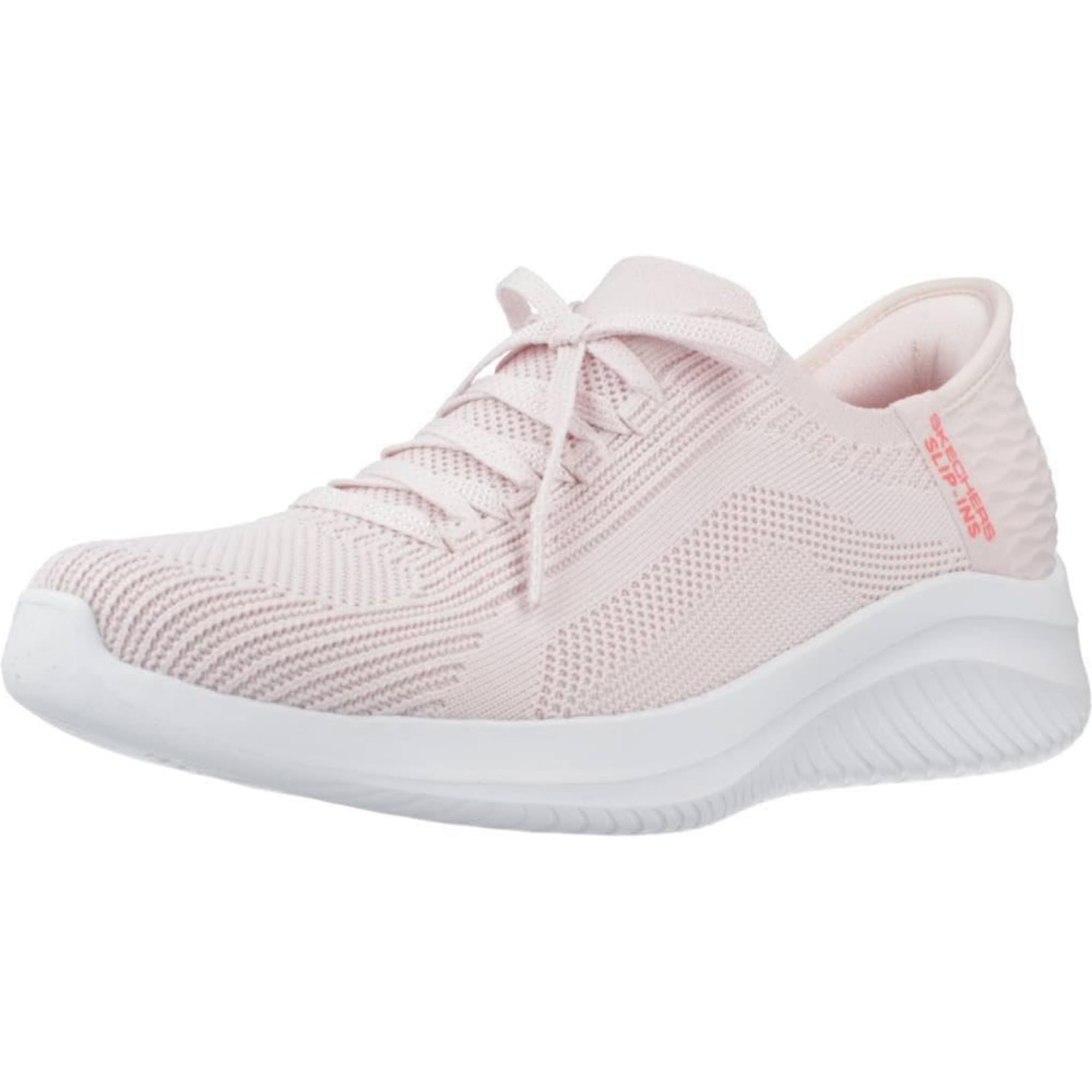 Skechers Ultra Flex 3.0 Brilliant Path, Scarpe da Ginnastica Donna, Light Pink Textile Trim, 35 EU