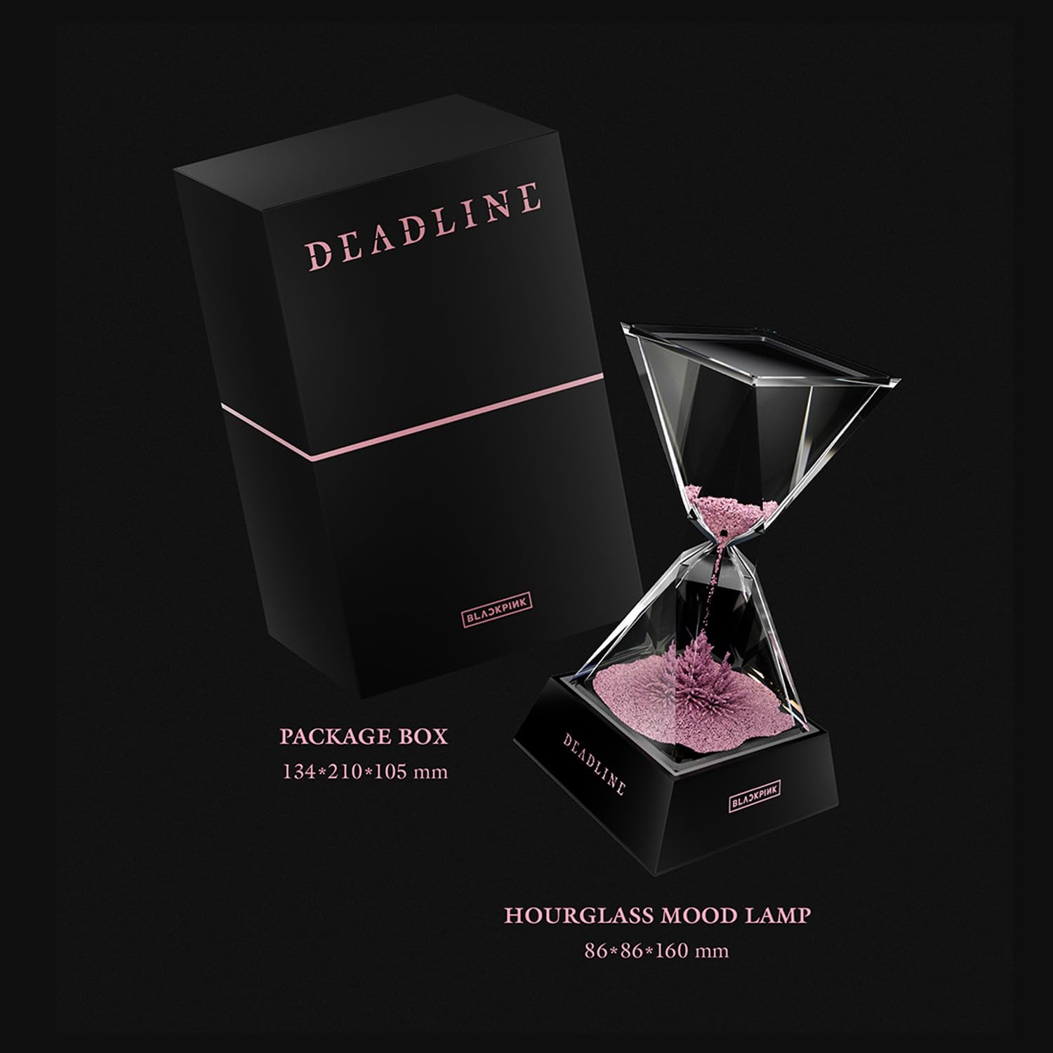 DEADLINE 3rd MINI ALBUM (MOOD LIGHT Ver.) Package Box + Mini User Guide + USB-C to A Cable + 2 Pin Badges + 4 Extra Photocards Official K-POP Sealed Album