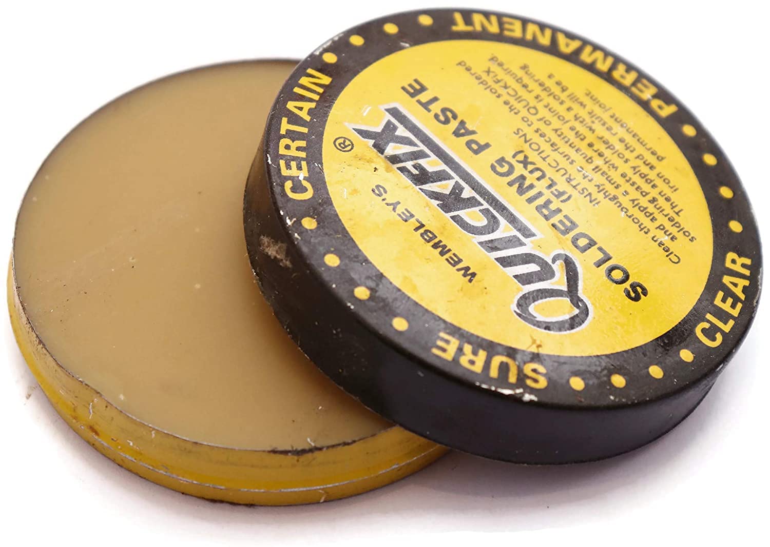 ILT RETAIL -(pack of 2) Quickfix Solder Paste Flux brown rosin-rich paste,(50+50=100gram) (B0B5V59BKB) Amazon Price History, Amazon Price Tracker