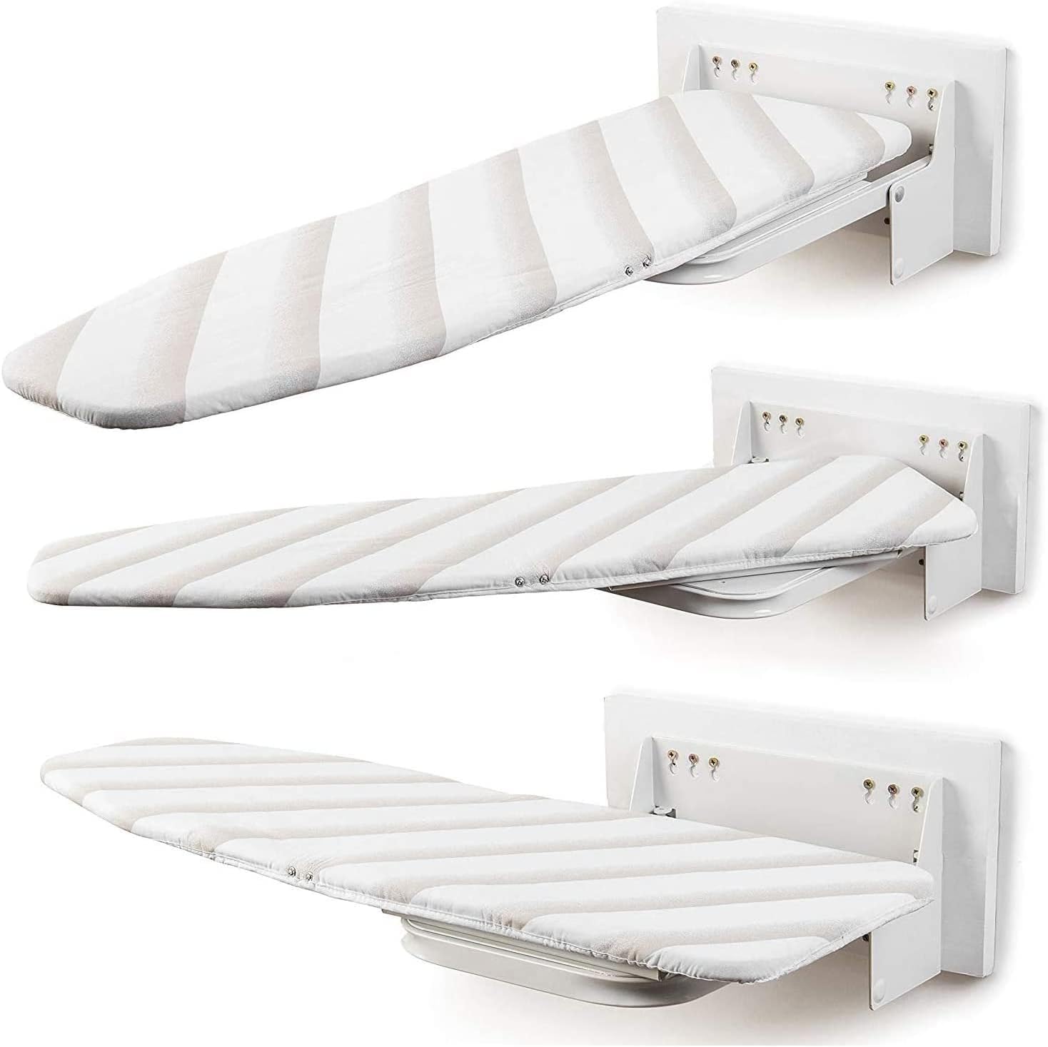 HIDE AWAY IRONING BOARDS Cool Gray Foldable Rotated Ironing — free download