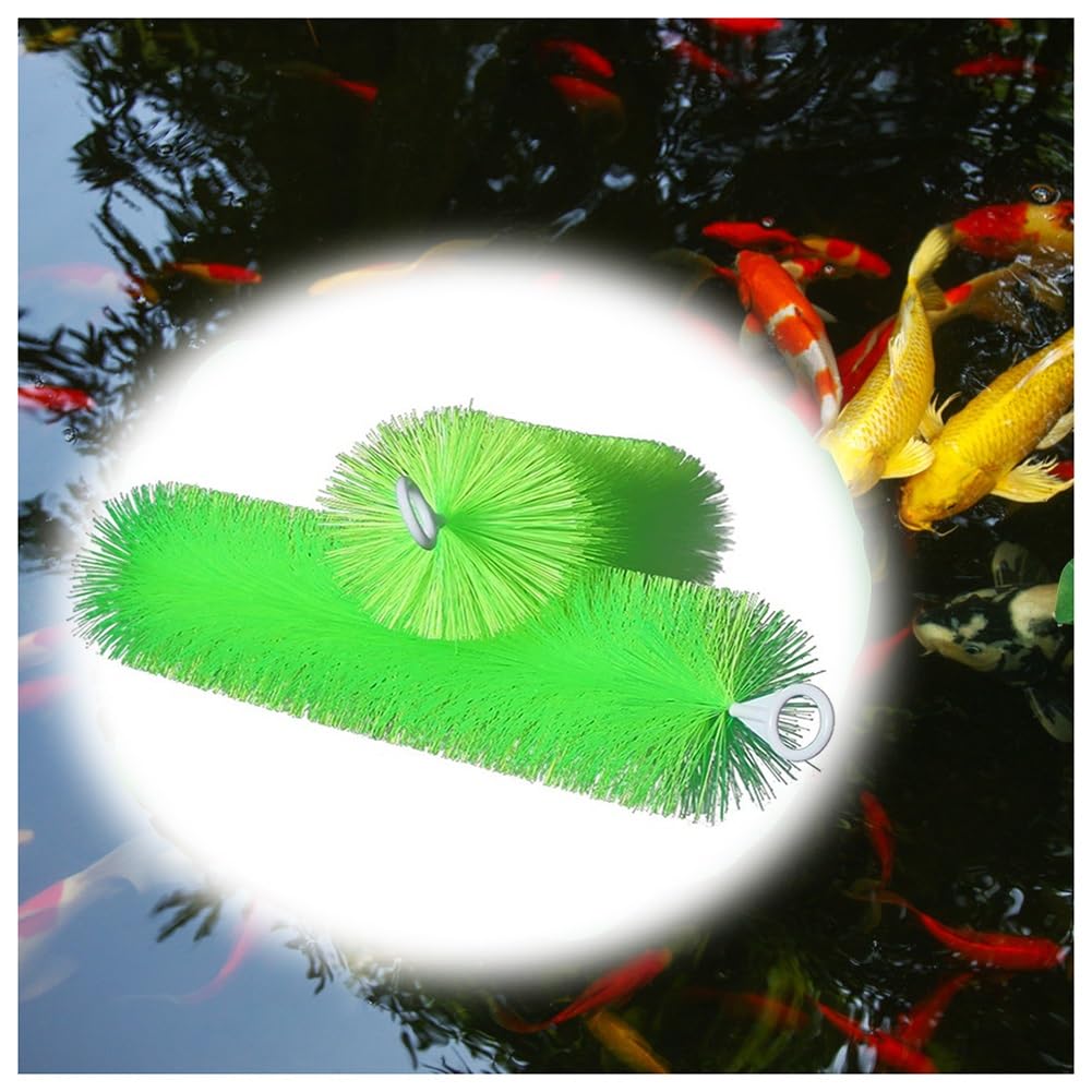 GZHERVICES Juego de 50 cepillos para filtros de Estanque, para Skimmer y filtración de Fuentes de Agua, para Limpieza de filtros de estanques koi y Jardines acuáticos.(70cm/27.56in)