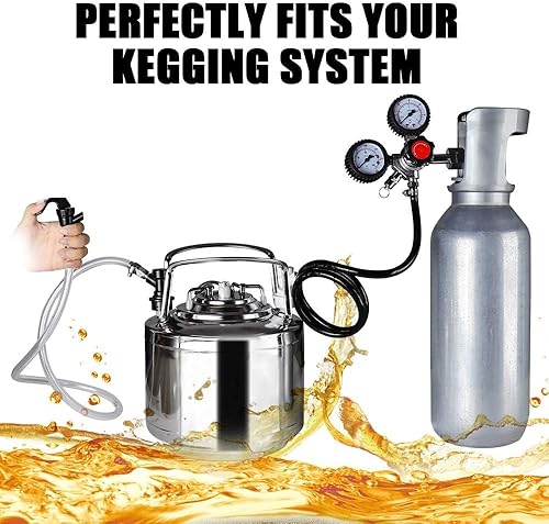 Miniatura 5 de MRbrew Kit de montaje de línea de cerveza con cerradura de bola de 5 pies, línea líquida de 316 pulgadas con grifo de picnic, tubo de preparación de