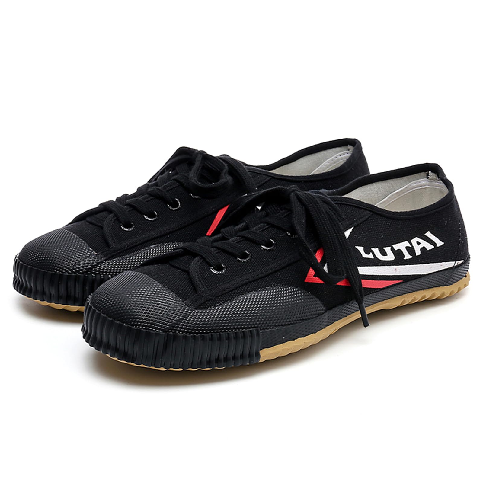 Zapatos De Artes Marciales, Hombres Mujeres Zapatillas De Deporte Descalzas Lona Tai Chi Kung Fu Zapatos para Correr