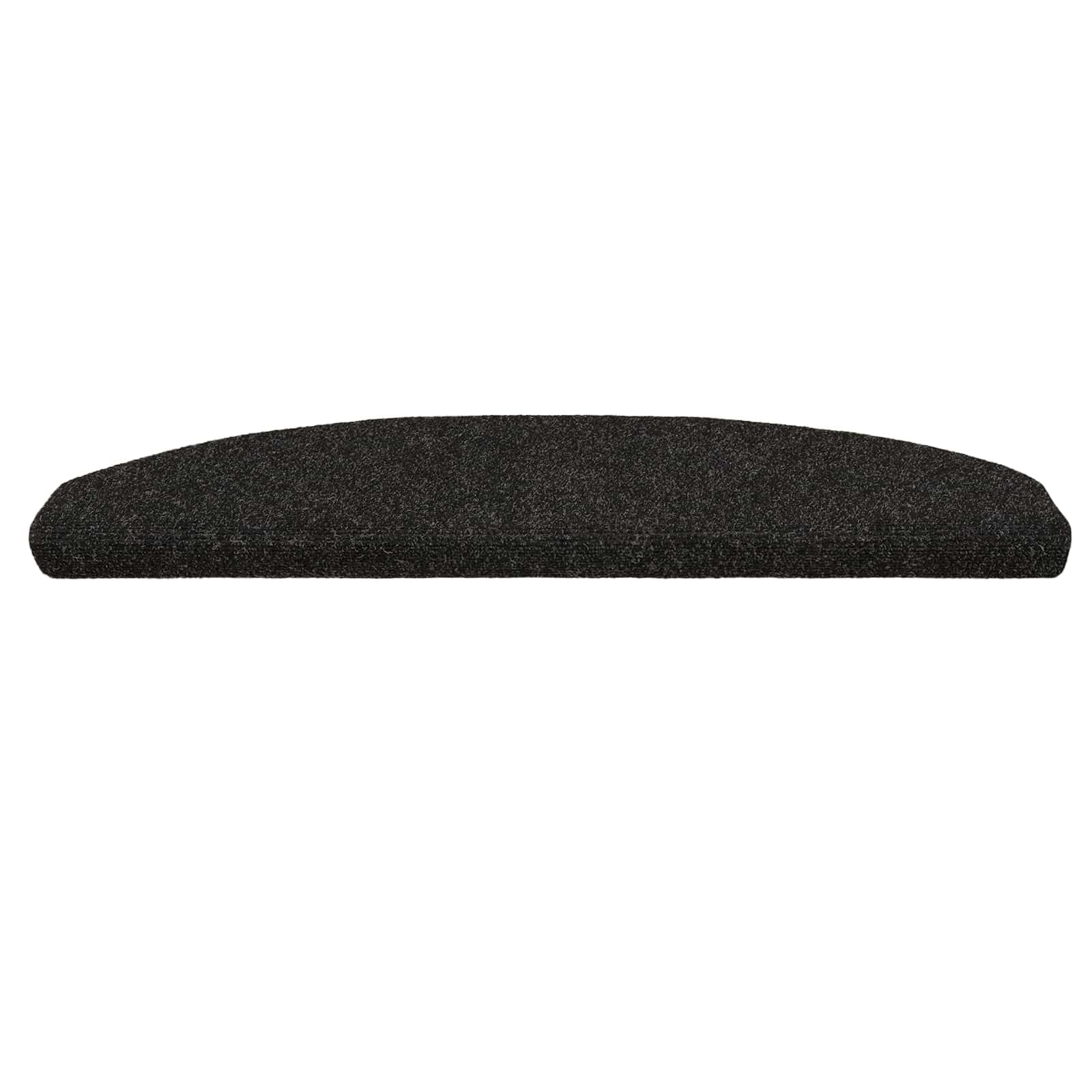 vidaXL Selbstklebende Stufenmatten 15 STK. 80 x 24,5 x 3,5 cm Schwarz