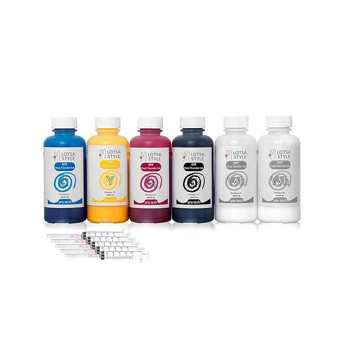 Buy Lotsa Style Premium DTF Ink Refill for Inkjet Printers Heat