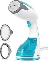 BEAUTURAL Portable Handheld Clothes Steamer - 1200W 30s Fast Heat-Up, Detachable 8.8oz Tank, Wrinkle Remover for Garments, Curtains & Fabrics